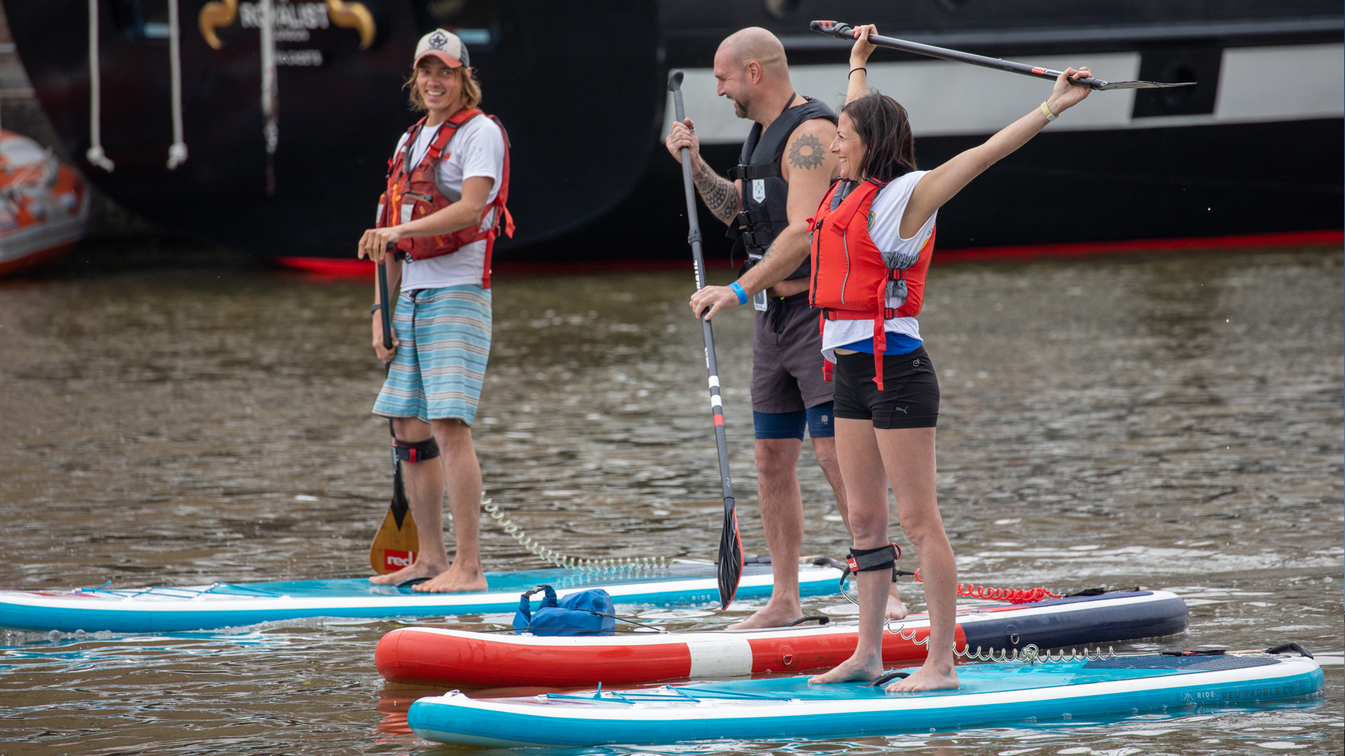 Paddle Boarding in Docks