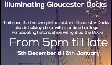 Illuminating Gloucester Docks