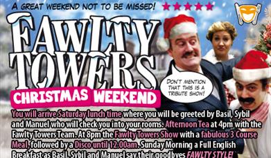 Fawlty Towers Christmas Weekend 30/11/2024