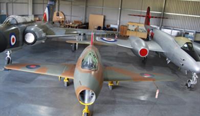 Planes at the Jet Age Museum