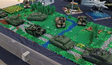 Military Model Display