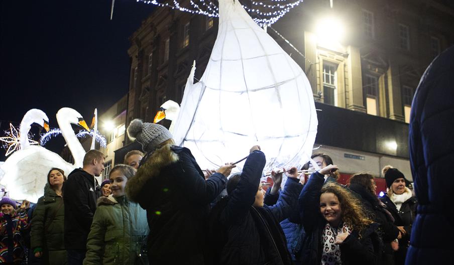 Gloucester Lantern Parade & Christmas Lights Switch On 2024