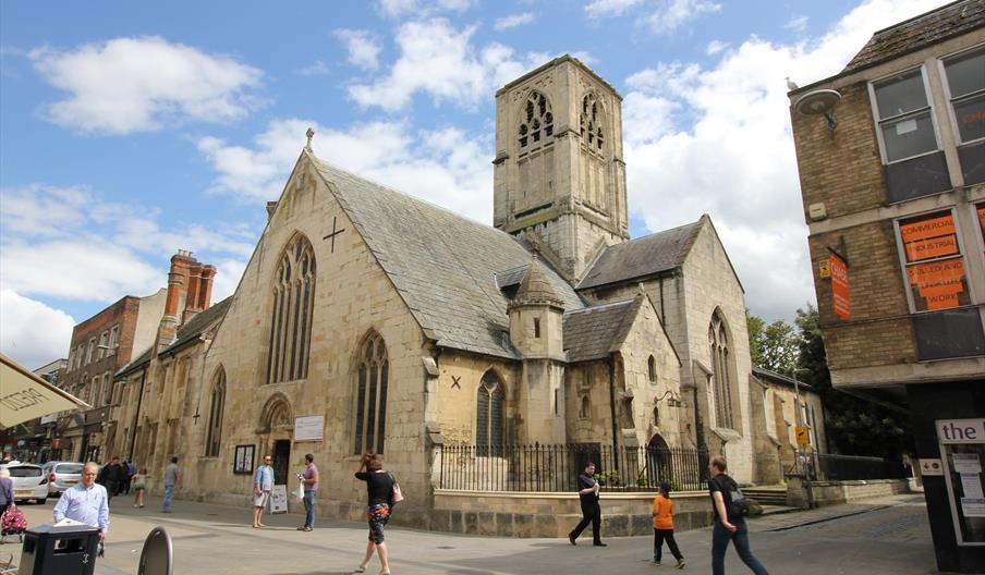 Exterior view of St Mary de Crypt