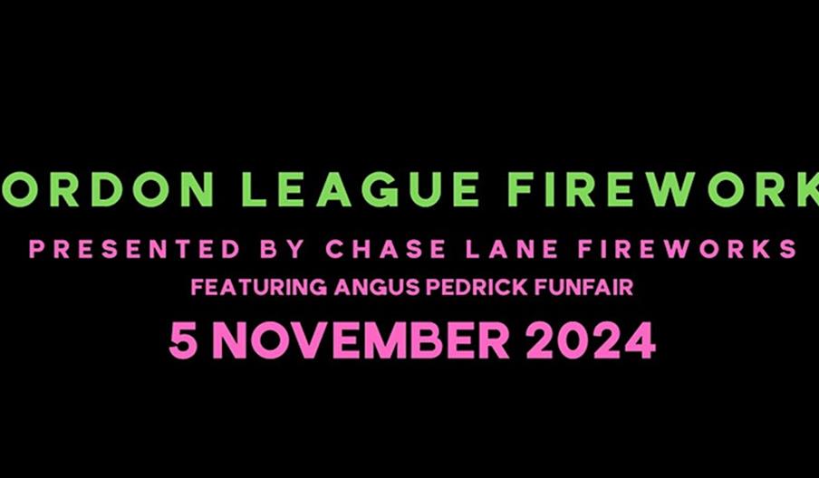 Gordon League Rugby Club Fireworks and Funfair Night