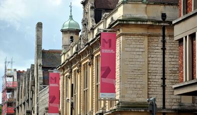 outside the Museum of Gloucester